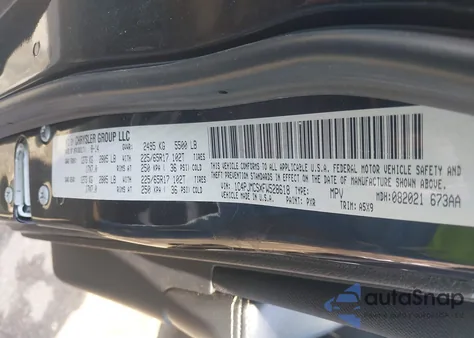 2015 Jeep Cherokee Latitude from USA, damaged, VIN 1C4PJMCSXFW528618